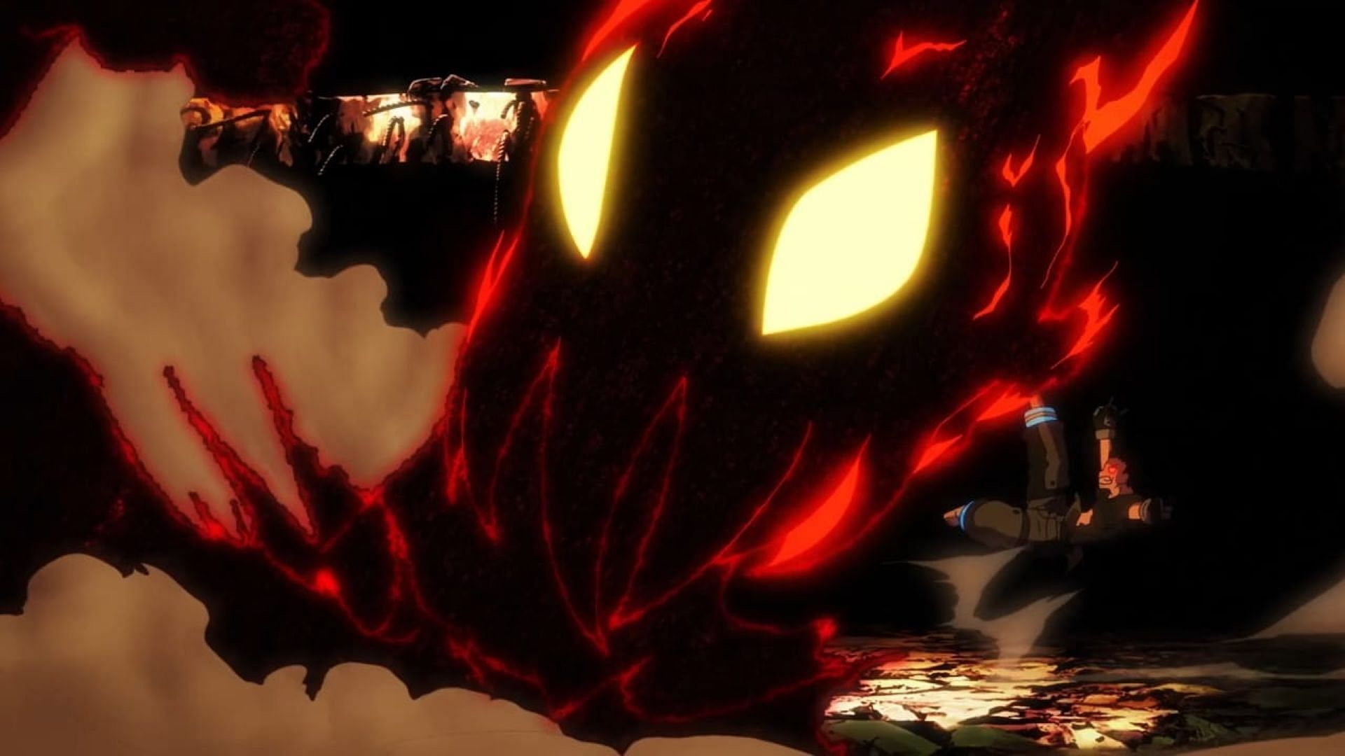 Shinra's Corna in the episode (Image via David Production)